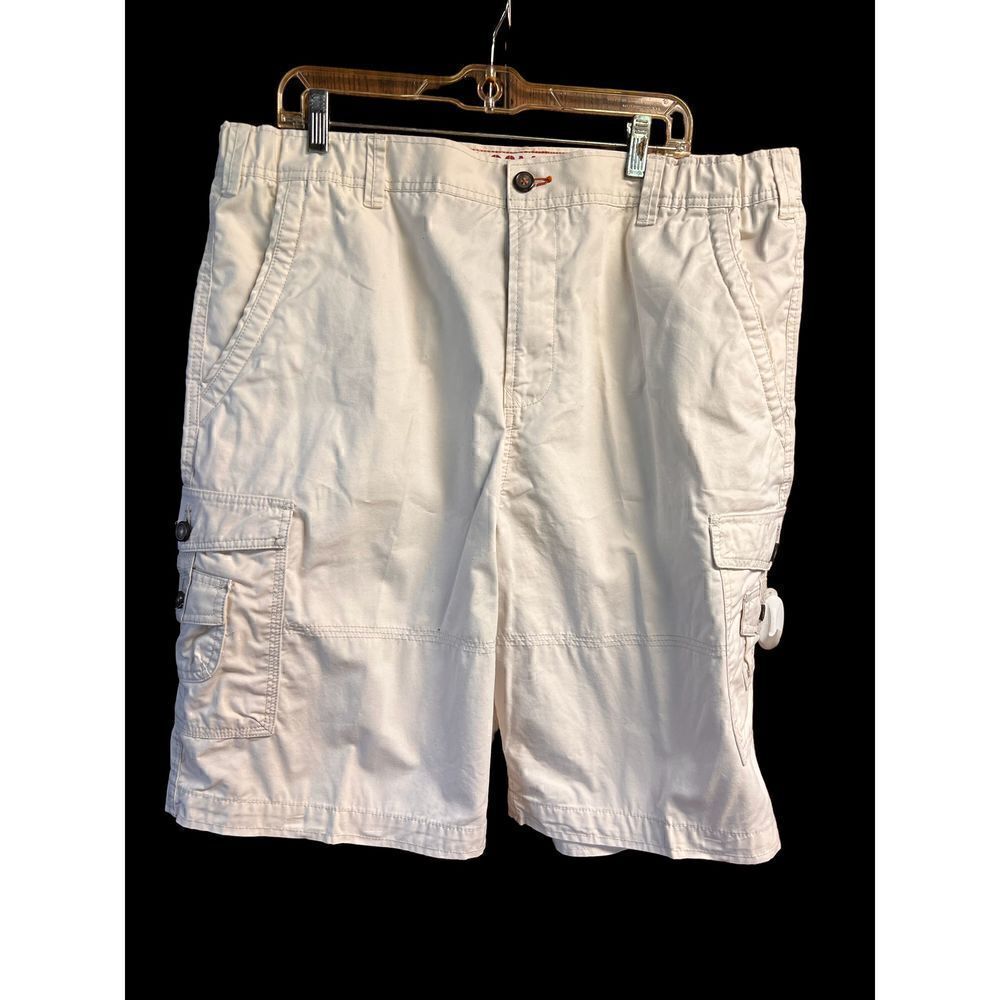 G&M Mens Cargo Shorts Sz 42 Off White NWOT